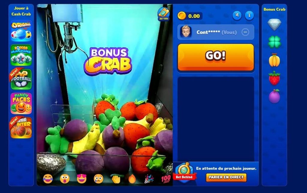 bonus crab vinyl casino