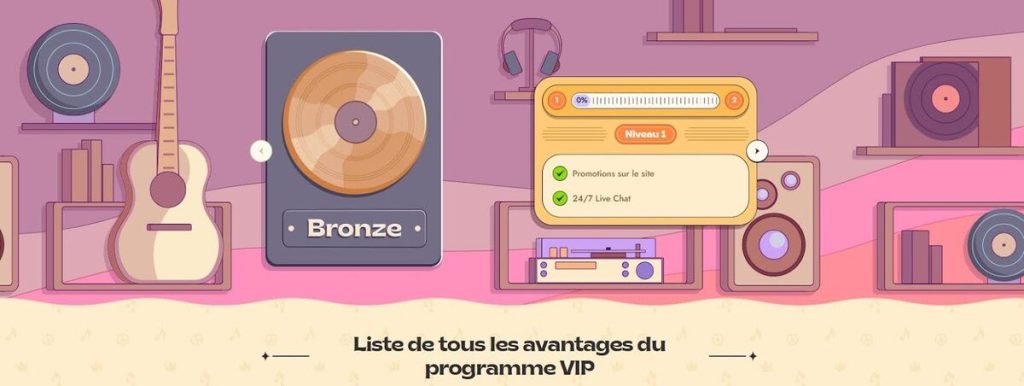 bonus vip vinyl casino